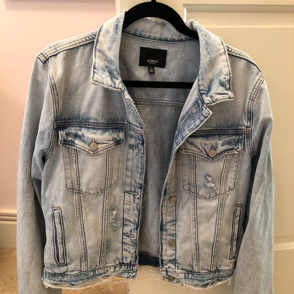 Hudson Distressed Jean Jacket